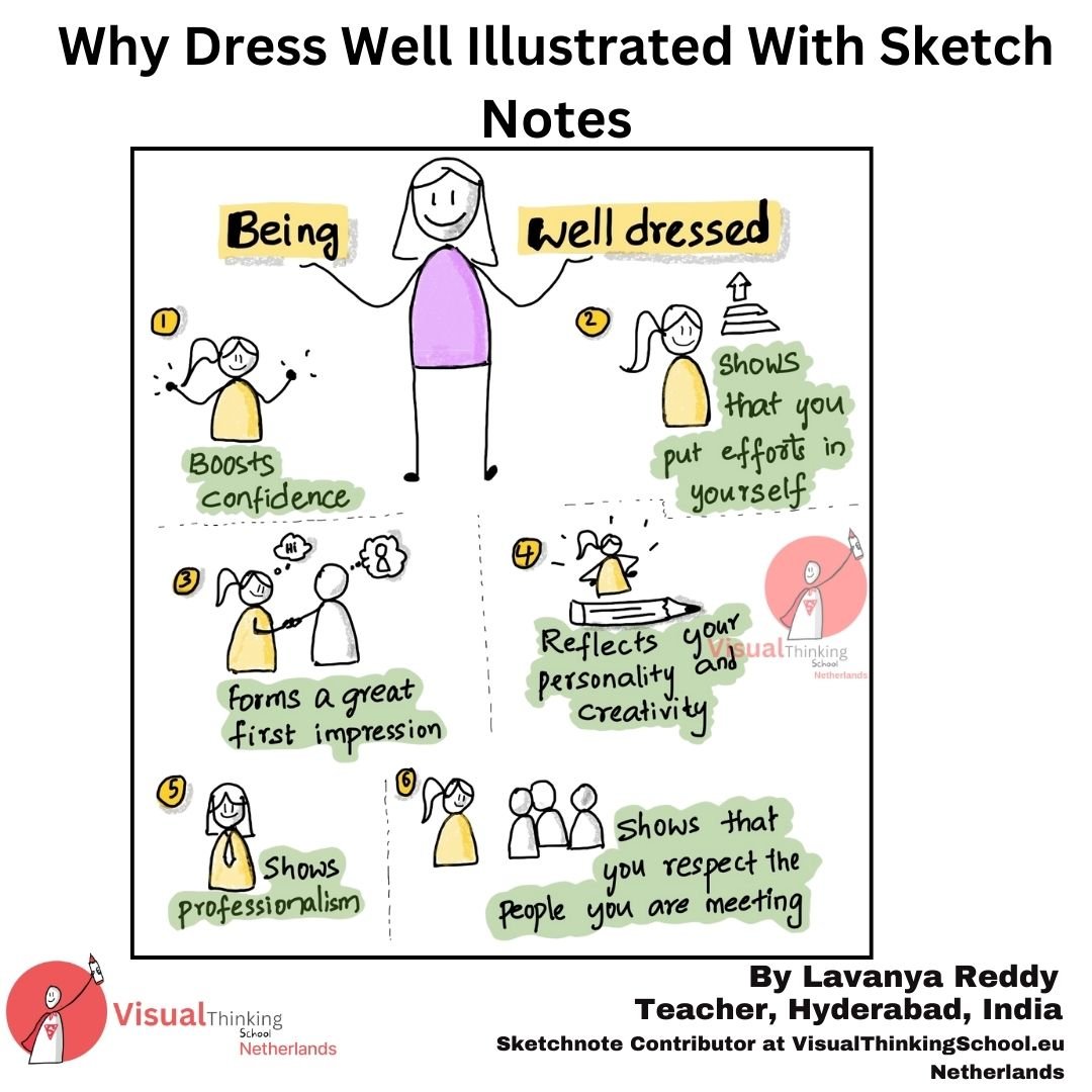A Guide to Being Well-Dressed With Sketch Notes