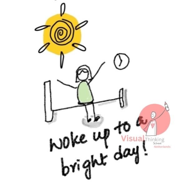 Supermom power - sketch notes and illustrations