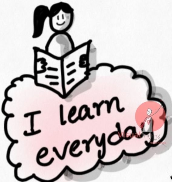  learn each day even as a teacher - Sketch Notes or illustrations