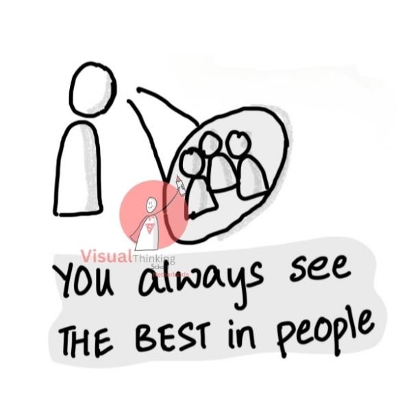 You Always See the Best in People