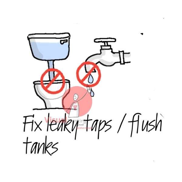 Fix Leaky Taps / Flush Tanks