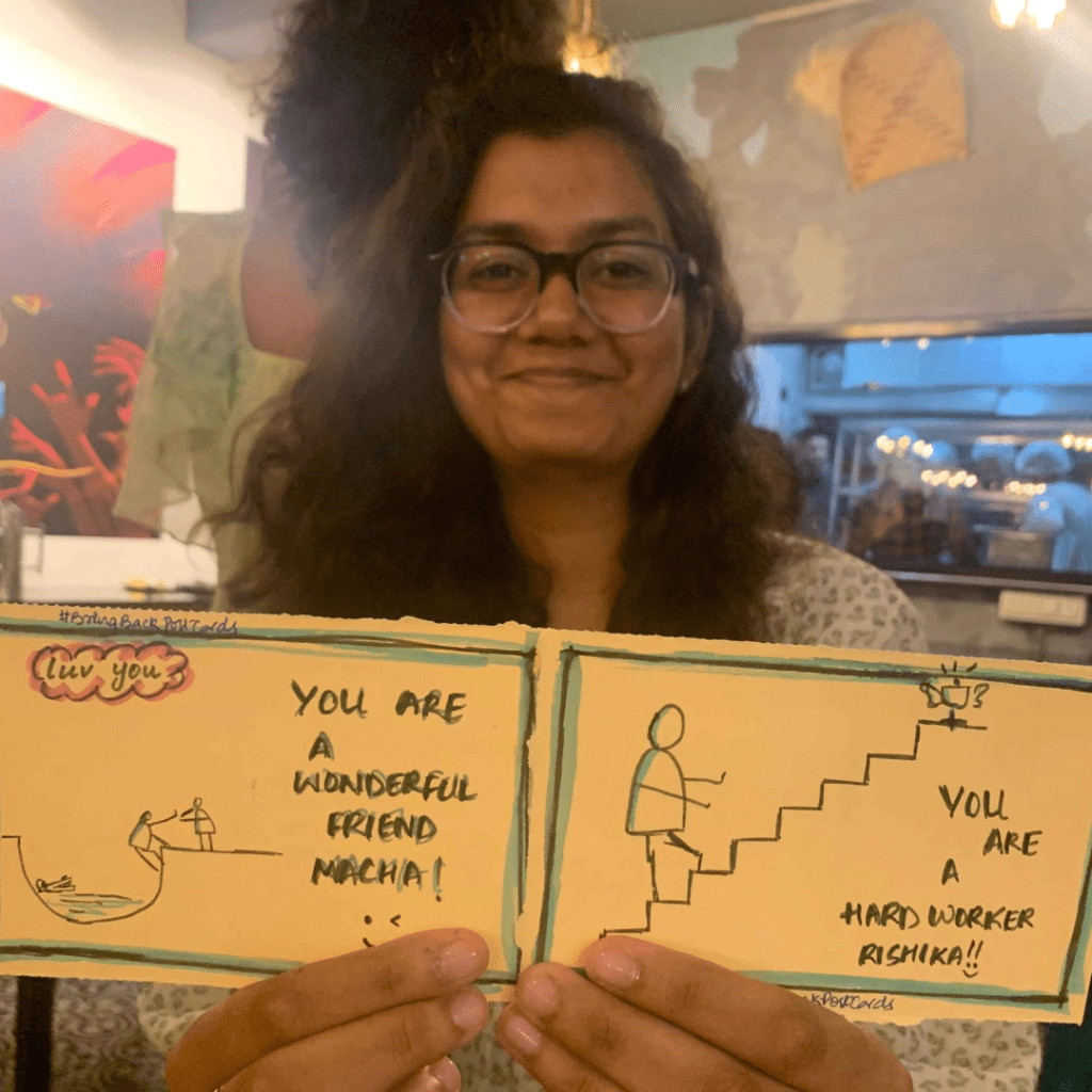 sketchnote on postcard 4