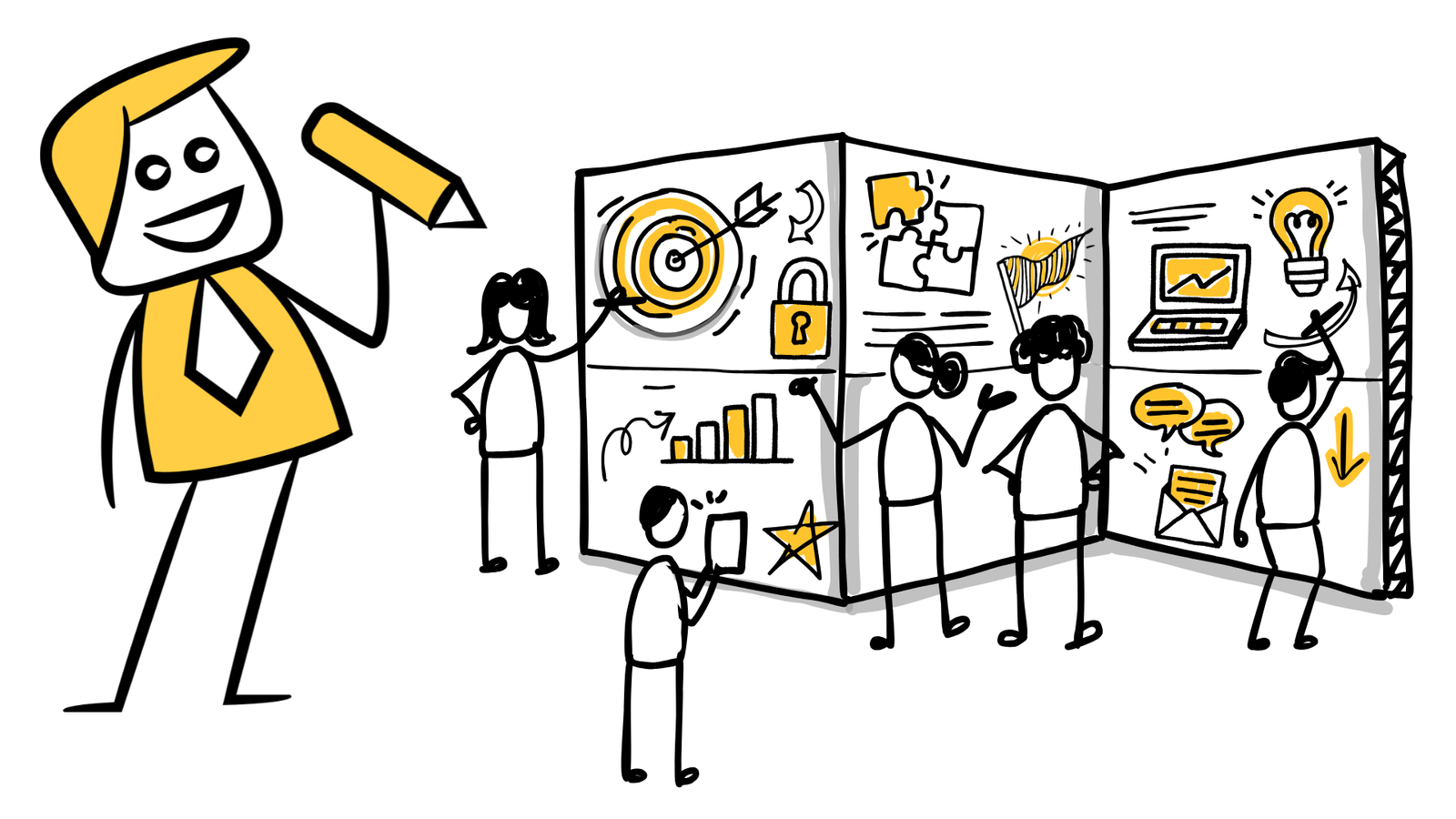 Transform Trainings & Meetings into VISUAL FACILITATION play space