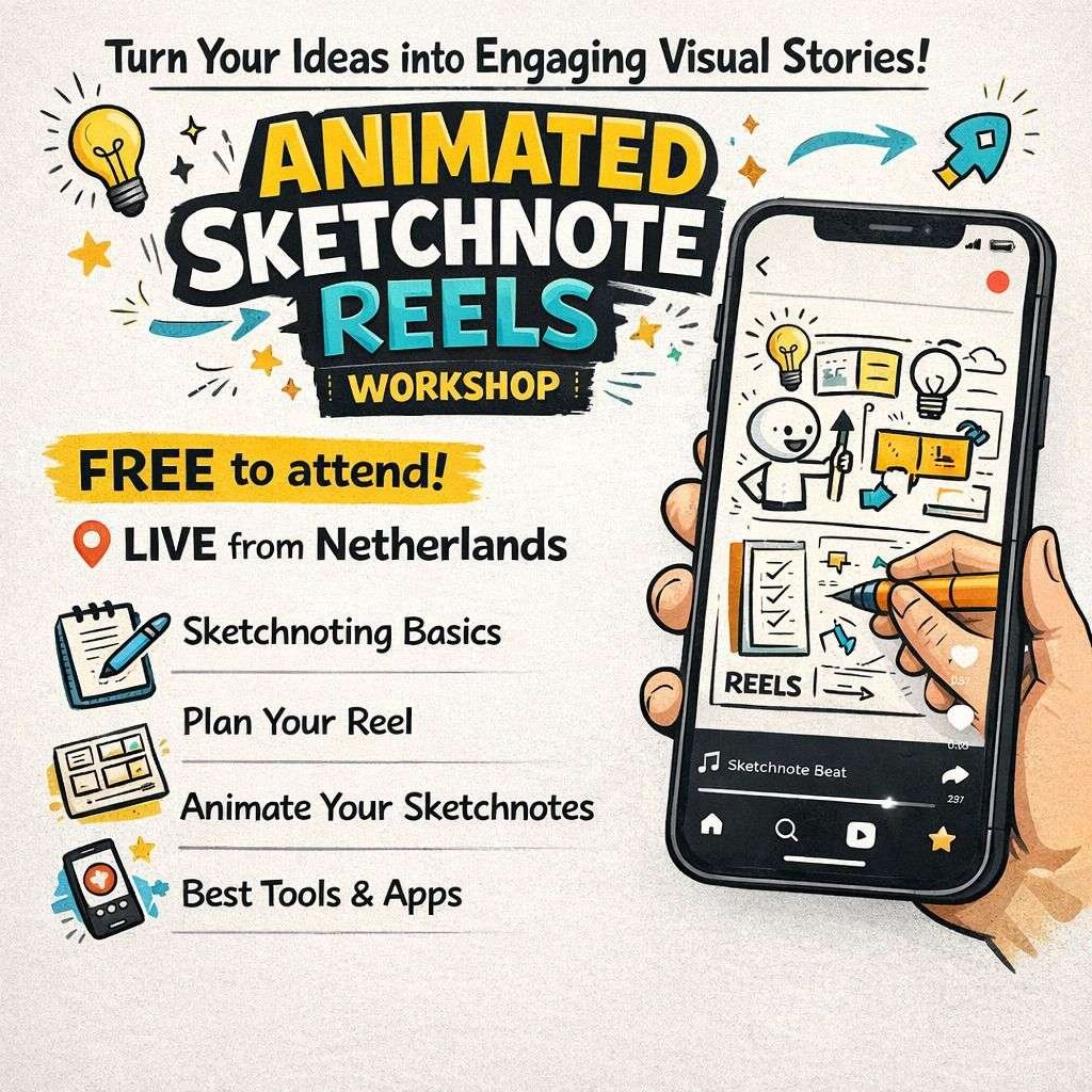 animated sketchnote reel